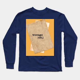 Vintage 1982 Long Sleeve T-Shirt